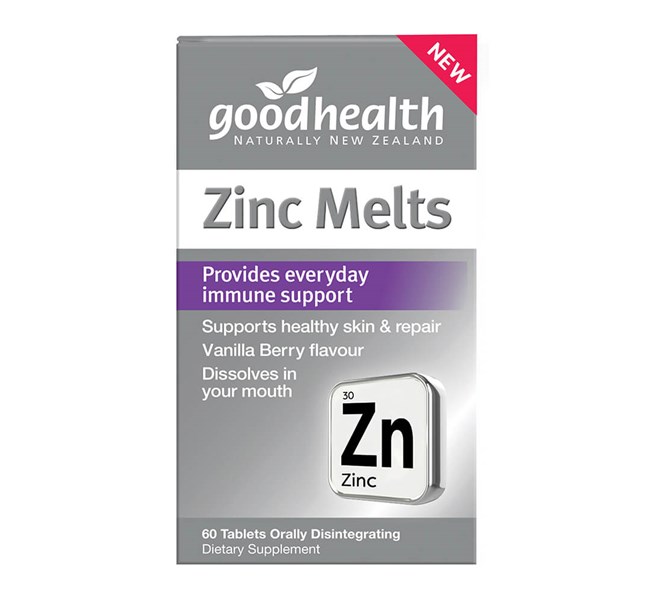 Good Health Zinc Melts 60 Tablets
